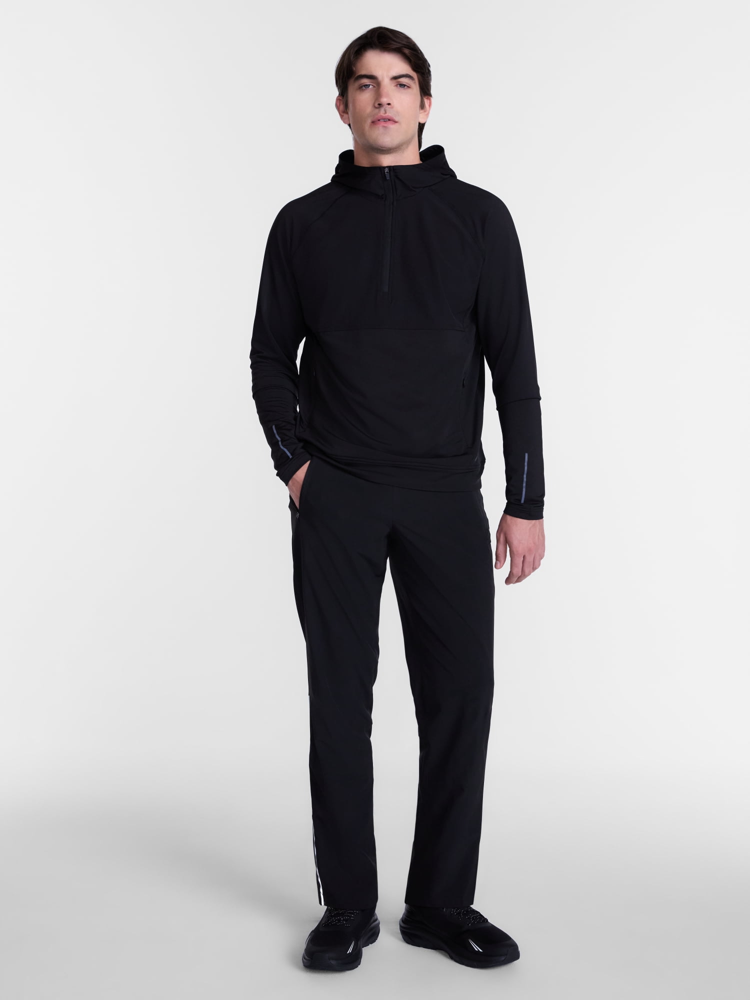 Avia Men's and Big Men's Slim Fit Performance Open Hem Pants, Sizes XS-4XLT
