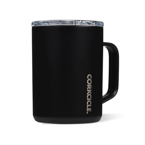 Taza de café Corkcicle con triple aislamiento, 473 ml, acero inoxidable