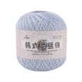 thumbnail image 3 of Hwkond Knitting Yarn Up to 50% off Lace Thread DIY Woven Mercerized kid Fine Thread Crochet Yarn,(Light Gray), 3 of 5