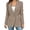 Khaki, variant on Naotn Women's Lapel Blazer Jackets Business Casual Office Double Button Long Sleeve Coats
