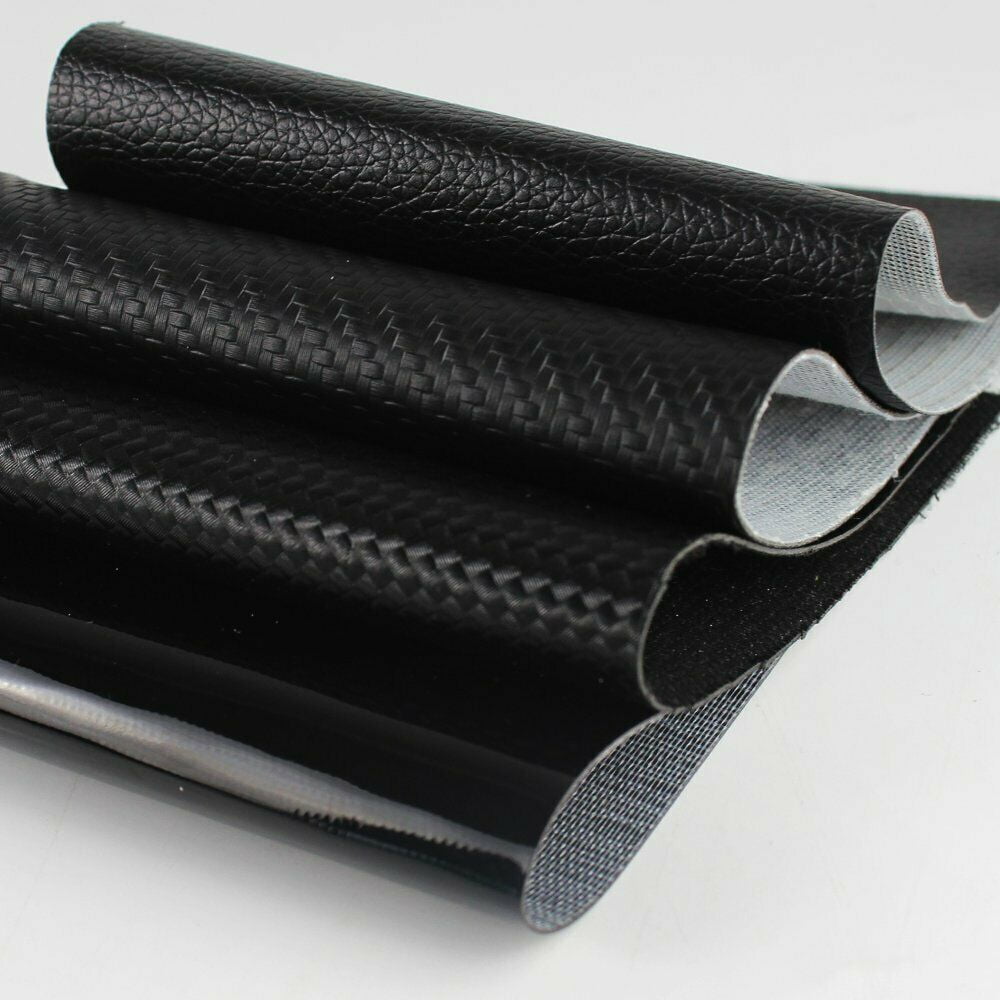 Black Soft Marine Leather Fabric Leatherette Vinyl Upholstery Mould Water Proof
