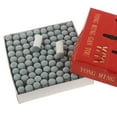 thumbnail image 1 of 100X Pool Billiard Cue Stick Tips s Protector Cover - Blanco, 13mm B-10mm Cola Puntas de barra de billar, 1 of 8