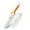 Orange White, variant on 6-inch Ceramic Knife Rustproof Chef Knife with Comfortable Handle,Household Kitchen Knife Cutting Tool