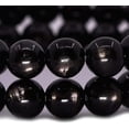 thumbnail image 2 of Natural Hypersthene 8mm Round Shape Smooth Cut Beads Stretchable Bracelet for Men & Women., 2 of 2