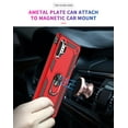 thumbnail image 4 of Galaxy Note 10+ Plus / Note 10 Plus 5G Case (6.8") with Ring Holder, Allytech Shockproof Slim Shell Compatible with Magnetic Car Mount Kickstand Cover for Samsung Galaxy Note 10 Plus 5G, Red, 4 of 8