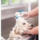thumbnail image 5 of Cepillo de baño para mascotas Oso de fresa cepillo de silicona para ducha de perros y gatos verde y rosa, 5 of 5