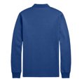 thumbnail image 4 of IAJDKMEK Men's Casual Collared Long Sleeve Shirt - Solid Polo Top for Autumn, Lightweight Shirt for Work, Versatile Polo Shirts for Men Daily Wear, 4 of 4