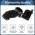 thumbnail image 4 of Unique Bargains Engine Air Intake Hose for Nissan NV200 2013-2021 L4 2.0L Air Intake Duct No.16576EL00B Rubber 1 Pc Clamp, 4 of 7