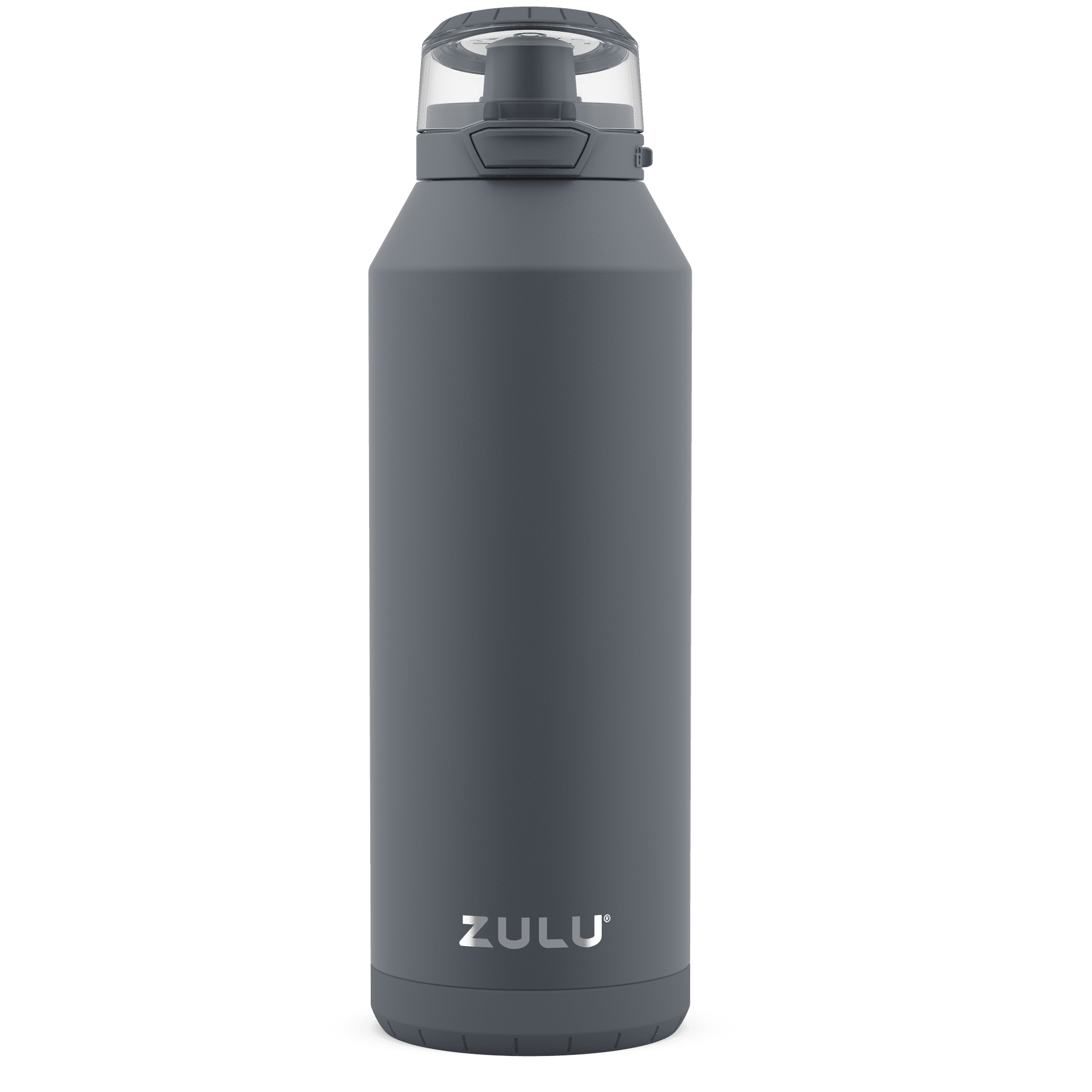ZULU 40oz Swift Stainless Steel Water Bottle, Gray