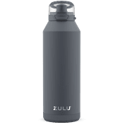 ZULU 40oz Swift Stainless Steel Water Bottle, Gray