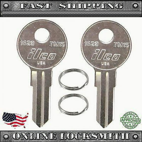 2 RV Keys - Trimark TM15 / 1623 / TRM-14D - Recreational Vehicle Keys KS720