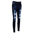 thumbnail image 1 of Señoras tallas grandes estiramiento para mujer jeggings desgastados jeans ajustados de mezclilla L-5XL L Baoblaze Pantalones de tallas grandes para mujeres, 1 of 8