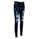 thumbnail image 1 of Pantalones Delgados Del Lápiz Del Estiramiento De Los Pantalones Delgados De Las Señoras De La Señora Más Tamaño Del Dril De L Soledad Pantalones de tallas grandes para mujeres, 1 of 10