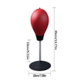 thumbnail image 4 of Kids Punching Bag with Inflatable Inflatable Boxing Bag, for Boys & Girls Age 6–12, Inflatable Punching Bag for Kids Toy, Adult Fitness Sandbag Children's Tumbler Vent Thickened Toy, 4 of 6