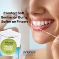 thumbnail image 3 of DrTung's Smart Floss hilo dental de 30 yardas – Sabor a cardamomo natural, los colores pueden variar (paquete de 3), 3 of 7