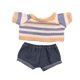 thumbnail image 4 of Ropa para Muñecas de Peluche perfecl de 38cm Suéter y Pantalones Gris Amarillo, 4 of 8
