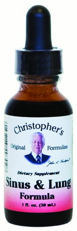 Christopher's Original Formulas Sinus & Lung Form Decongestant, 1 Oz
