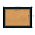 thumbnail image 4 of Amanti Art Natural Cork Board Framed Paragon Bronze Bulletin Board 43 in. x 31 in., 4 of 8