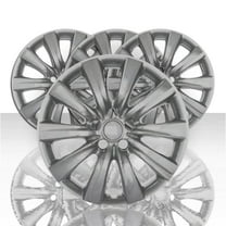 Set of 4 16" 10 Spoke Wheel Covers for 2011-2013 Toyota Corolla - Silver