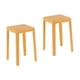 thumbnail image 5 of 2 piezas de mini silla para casa de muñecas 1/6, accesorios de decoración para casa de muñecas, taburete alto Amarillo, 5 of 9