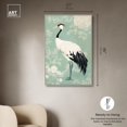 thumbnail image 5 of Gentle Crane Canvas Print Glam Art Prints by Art Remedy, Silver Frame, 30 x 45, 5 of 7