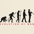 thumbnail image 3 of CafePress - Evolution Of Man Clarinet Player T Shirt - Men's Classic Graphic T-Shirt, 3 of 4