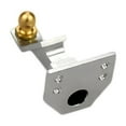 thumbnail image 4 of Metal Rear Bumper Tow Hook Trailer Hook Drop Hitch Receiver For 1/10 RC Crawler Car ,Weatherproof Double Locking Hitch Pin, 4 of 7