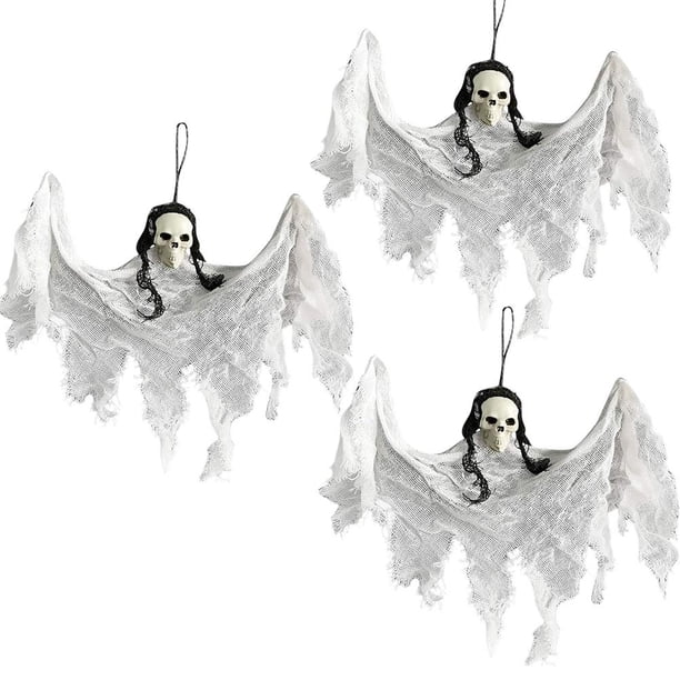 Fantasmas Colgantes De Halloween Suministros De Accesorios De Terror Para Decoración De Casas Embrujadas De Fiesta En Casa Noticed HA040811-01