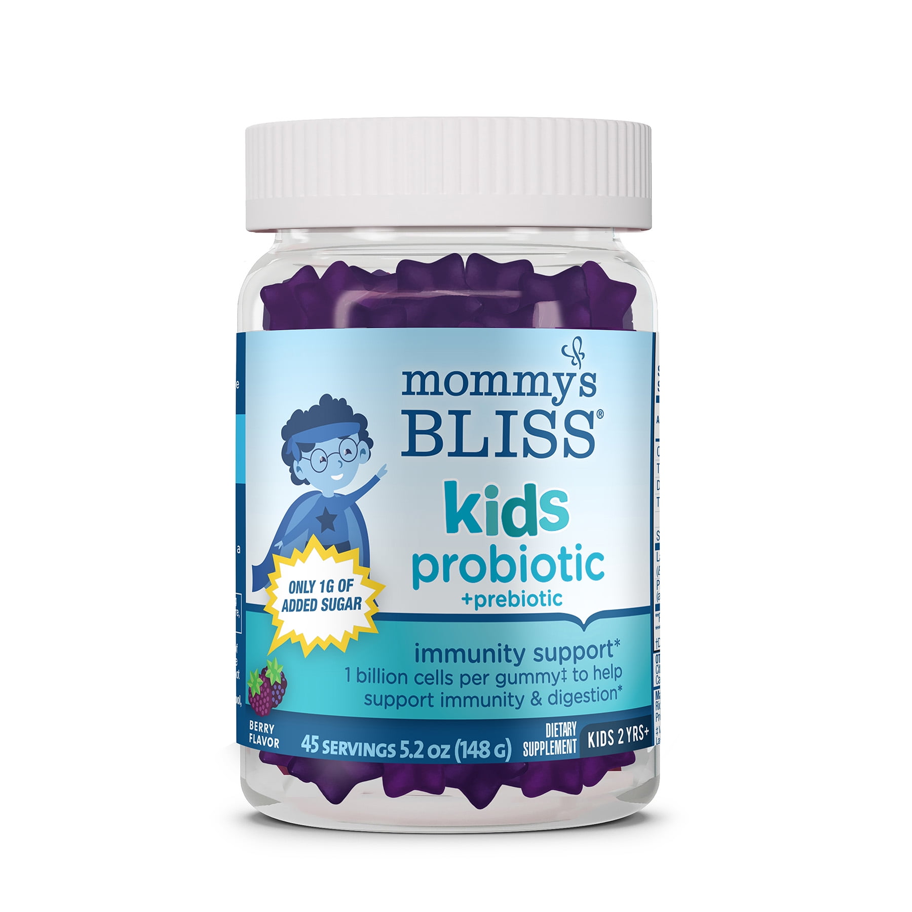 Mommy's Bliss Kids Probiotic + Prebiotic Gummies