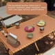 thumbnail image 5 of Outdoor Camping Table Mats Waterproof Oil-Proof Washable Leather Foldable Roll Desk Pad for BBQ Picnic B- 85X53.5cm, 5 of 5