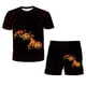 thumbnail image 1 of 2023 año verano Jurassic World Dominion moda niño niña pantalones cortos ropa niños camiseta ropa niños 1-14 años ropa Suit6M Gao Jinjia LED, 1 of 2