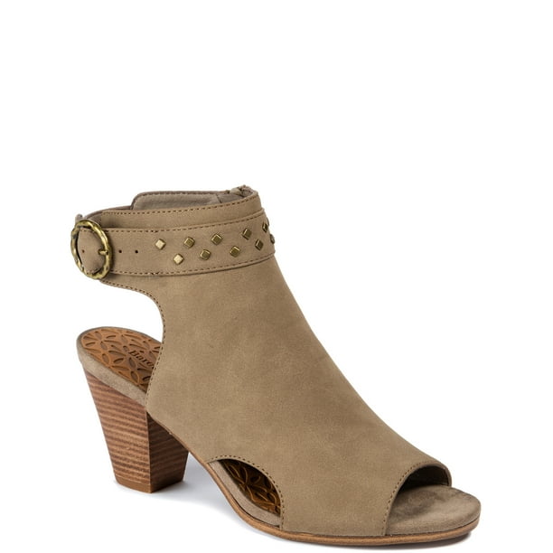 amazon open toe booties