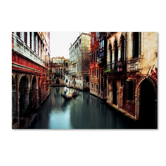 Trademark Fine Art 'The Gondolier' Canvas Art by Carmine Chiriaco