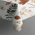 thumbnail image 3 of Fall Tablecloth 60x84 Inch Rectangular,Thanksgiving Autumn Harvest Maple Leaf,Pumpkin,Dwarf Table Cover for Party Picnic Dinner Decor, 3 of 5