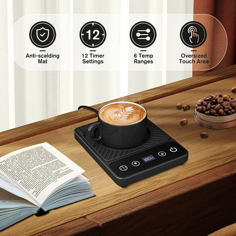 Coffee Mug Warmer with Auto Off Timer, Coffee Cup Warmer for Desk