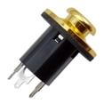 thumbnail image 4 of Aoanydony 1/4 Guitar Bass Equalizer for Jack EQ Preamp End Pin Output Input Socket Gold, 4 of 6