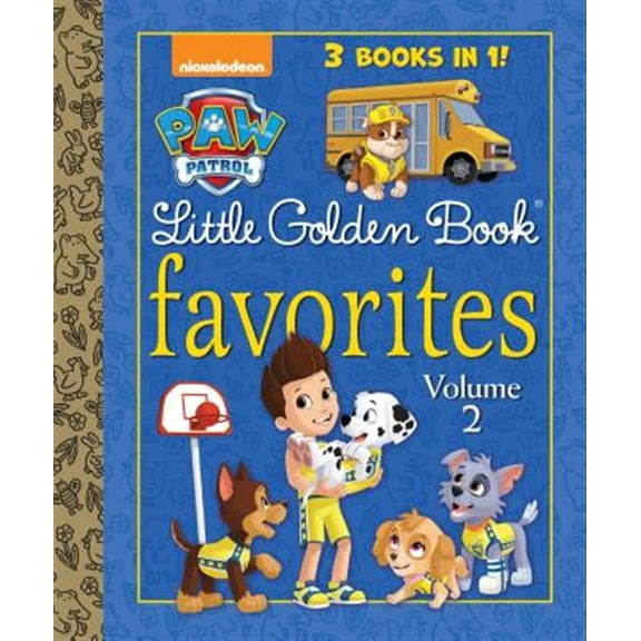 Pre-Owned Paw Patrol Little Golden Book Favorites, Volume 2 (Paw Patrol) (Hardcover) 1524772720 9781524772727