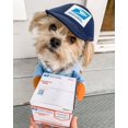 thumbnail image 5 of Disfraz de portador de correo para perros USPS, divertido mensajero transformado en mascota, perro, gato, perro mediano y grande, suministros de decoración para el día de Halloween, ropa (1 paquete, S, 5 of 5