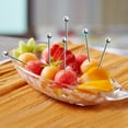 thumbnail image 3 of Raindrops Multi Functional Fruit Skewers Silver 10Pcs 4.32X0.79X0.79in, 3 of 8