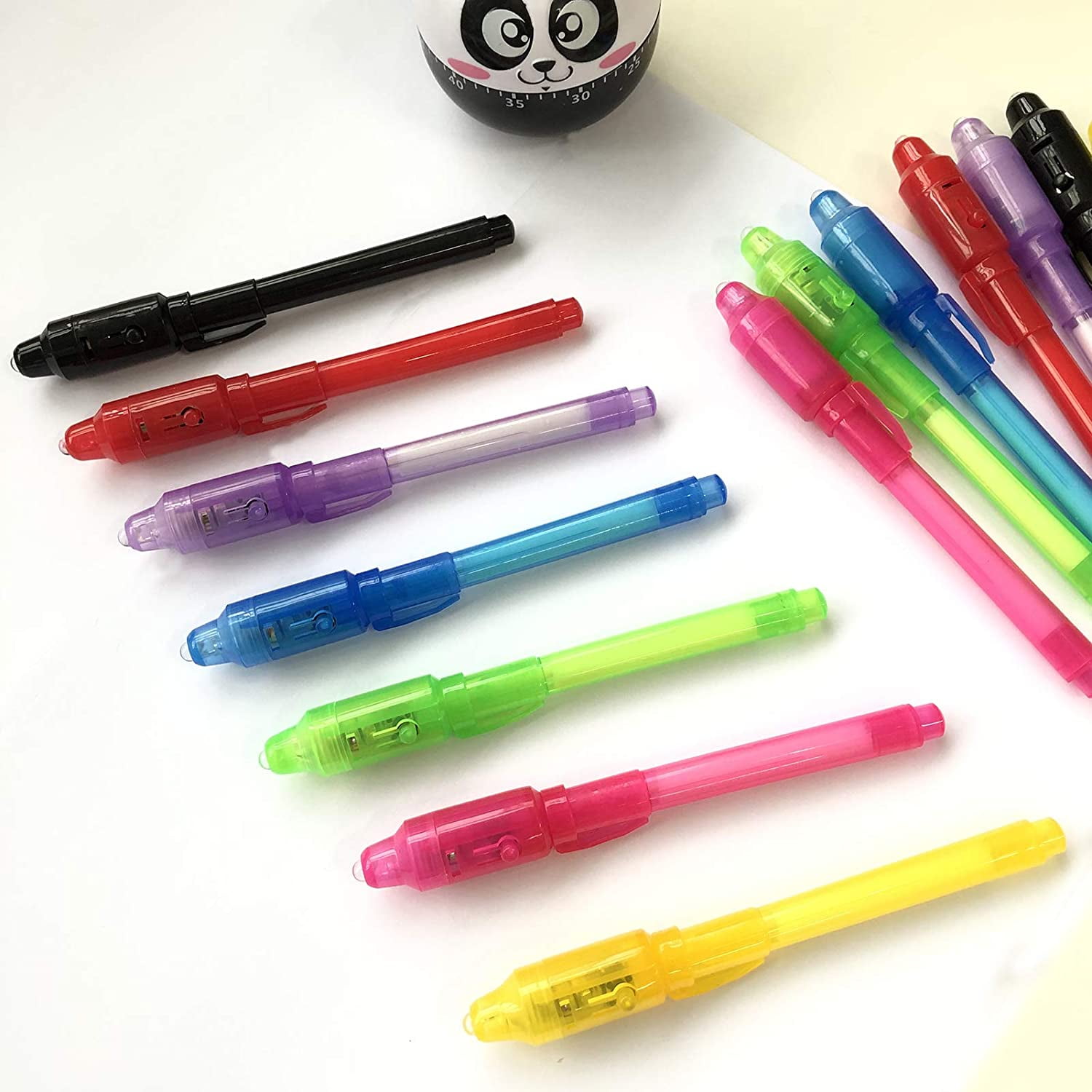 12 Invisible Ink Pens With UV light For Kids, & 12 Paws Mini Notebooks. Dog  Paw Party Favors for Kids 8-12, Spy Toys, Puppy Theme, Invisible Ink Pen  for Diary. 12 Bags