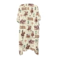 thumbnail image 5 of Xoenoiee Cowboy Horse Carriage Cactus Fence Pattern Women Bathing Suit Coverup Casual Loose Swimsuit Coverups Open Front Kimono Cardigan Cover Up Half Sleeve Summer Beach Cover up, 5 of 7