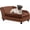 Brown, variant on Beran7 Luxury Fancy Dog Couch with Hidden Storage, Small Dog Sofa Bed with 2" Soft Foam, Modern Pet Furniture for Puppies & Little Breeds, Blue
