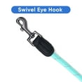thumbnail image 4 of Pawtitas Reflective Dog Leash Large Rope Reflective Dog Leash 6 ft Paracord Lead Strong and Comfortable - Teal Dog Leash, 4 of 8