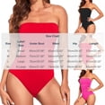 thumbnail image 3 of Stamzod Swimsuit for Women 2026 One Piece Tummy Control Bathing Suit Off The Shoulder Summer Women's Swimwear, 3 of 6