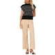 thumbnail image 2 of SUÉTER SIN MANGAS CHIC PARA MUJER CON CUELLO ALTO Y ESTAMPADO A RAYAS, TOP DE PULLOVER DE PUNTO RIBETEADO, TALLA L, NEGRO, 2 of 5