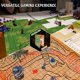 thumbnail image 2 of Alfombrilla DND plegable CZYY de borrado en seco con mapas TTRPG de pastizales y desiertos, 2 of 9
