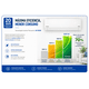 thumbnail image 3 of Aire Minisplit Inverter 220 Panasonic 1.5 Toneladas 18000 Btu 20 Seer R32 Solo Frio, 3 of 5