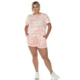 thumbnail image 1 of White Mark Ensemble de Détente 2 Pcs Haut et Short pour Femmes, 1 of 6