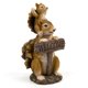 thumbnail image 1 of Squirrel Welcome Card Garden Welcome Decoration Kindergarten Courtyard Decoration Resin, 1 of 5