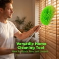 thumbnail image 2 of Ceiling Fan Cleaner Duster, Reusable Ceiling Fan Cleaner Duster with Extension Pole, 13 to 48 Inch, for Cleaning Walls Bookshelves Door Window Top, 2 of 6